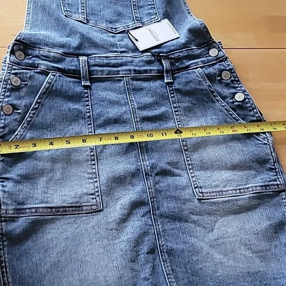 Judy Blue High-Waist Raw Hem Overall Skirt - Picture 8 of 12